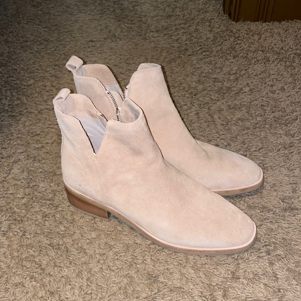 Chelsea and violet boots